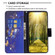 Samsung Galaxy S24 Ultra 5G Colored Drawing Pattern Leather Phone Case - Purple Butterfly