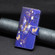 Samsung Galaxy S24 Ultra 5G Colored Drawing Pattern Leather Phone Case - Purple Butterfly