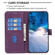 Samsung Galaxy S24 Ultra 5G Plaid Embossed Leather Phone Case - Purple