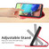 Samsung Galaxy S24 Ultra 5G Y-shaped Pattern Flip Leather Phone Case - Red
