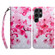 Samsung Galaxy S24 Ultra 5G 3D Painted Leather Phone Case - Red Flower
