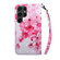 Samsung Galaxy S24 Ultra 5G 3D Painted Leather Phone Case - Red Flower