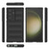 Samsung Galaxy S24 Ultra 5G Magic Shield TPU + Flannel Phone Case - Black