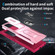 Samsung Galaxy S24 Ultra 5G Sliding Camshield Holder Phone Case - Pink + Rose Red
