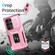 Samsung Galaxy S24 Ultra 5G Sliding Camshield Holder Phone Case - Pink + Rose Red