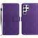 Samsung Galaxy S24 Ultra 5G Rhombic Grid Texture Leather Phone Case - Purple
