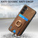 Samsung Galaxy S24 Ultra 5G Retro Splitable Magnetic Card Bag Leather Phone Case - Brown