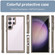 Samsung Galaxy S24 Ultra 5G Colorful Series Acrylic + TPU Phone Case - Transparent Grey