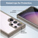 Samsung Galaxy S24 Ultra 5G Colorful Series Acrylic + TPU Phone Case - Transparent Grey