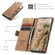 ForSamsung Galaxy S24 Ultra CaseMe 013 Multifunctional Horizontal Flip Leather Phone Case - Brown