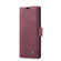 ForSamsung Galaxy S24 Ultra CaseMe 013 Multifunctional Horizontal Flip Leather Phone Case - Wine Red