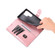 Samsung Galaxy S24 Ultra 5G AZNS Skin Feel Calf Texture Flip Leather Phone Case - Rose Gold