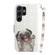 Samsung Galaxy S24 Ultra 5G 3D Colored Horizontal Flip Leather Phone Case - Pug