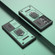 Samsung Galaxy S24 Ultra 5G Sliding Camshield TPU + PC Shockproof Phone Case with Holder - Green
