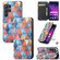 Samsung Galaxy S24 Ultra 5G CaseNeo Colorful Magnetic Leather Phone Case - Rhombus Mandala