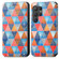 Samsung Galaxy S24 Ultra 5G CaseNeo Colorful Magnetic Leather Phone Case - Rhombus Mandala