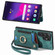 Samsung Galaxy S24 Ultra 5G Retro Skin-feel Ring Multi-card Wallet Phone Case - Green