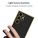 Samsung Galaxy S24 Ultra 5G GKK Plating TPU + Leather Full Coverage Phone Case - Green