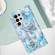 Samsung Galaxy S24 Ultra 5G Colored Drawing Pattern Plain Weave Leather Phone Case - Tower Butterfly