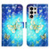 Samsung Galaxy S24 Ultra 5G 3D Painting Horizontal Flip Leather Phone Case - Golden Butterfly