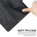 ForSamsung Galaxy S24 Ultra Skin Feel Stripe Pattern Leather Phone Case with Long Lanyard - Black