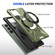 Samsung Galaxy S24 Ultra 5G MagSafe Magnetic Shockproof Phone Case with Ring Holder - Dark Green