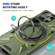 Samsung Galaxy S24 Ultra 5G MagSafe Magnetic Shockproof Phone Case with Ring Holder - Dark Green