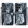 Samsung Galaxy S24 Ultra 5G Crystal Texture Colored Drawing Leather Phone Case - Cat Tiger Reflection