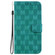 Samsung Galaxy S24 Ultra 5G Double 8-shaped Embossed Leather Phone Case - Green