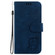 Samsung Galaxy S24 Ultra 5G Little Tiger Embossed Leather Phone Case - Dark Blue