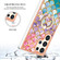 Samsung Galaxy S24 Ultra 5G Electroplating Pattern IMD TPU Shockproof Case with Rhinestone Ring Holder - Colorful Scales