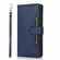Samsung Galaxy S24 Ultra 5G Wristband Card Slot Leather Phone Case - Blue