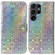 Samsung Galaxy S24 Ultra 5G Colorful Magnetic Buckle Leather Phone Case - Silver