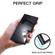 Samsung Galaxy S24 Ultra 5G Ming Shield Hybrid Frosted Transparent PC + TPU Scratchproof Phone Case - Black