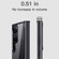 Samsung Galaxy S24 Ultra 5G Ming Shield Hybrid Frosted Transparent PC + TPU Scratchproof Phone Case - Black