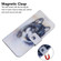 Samsung Galaxy S24 Ultra 5G Coloured Drawing Flip Leather Phone Case - White Wolf