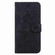 Samsung Galaxy S24 Ultra 5G Lily Embossed Leather Phone Case - Black