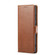 Samsung Galaxy S24 Ultra 5G Fierre Shann PU Genuine Leather Texture Phone Case - Brown