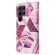Samsung Galaxy S24 Ultra 5G Marble Bronzing Stitching Leather Phone Case - Purple