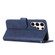 ForSamsung Galaxy S24 Ultra Stitching Calf Texture Buckle Leather Phone Case - Blue