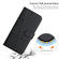 ForSamsung Galaxy S24 Ultra Stitching Calf Texture Buckle Leather Phone Case - Black