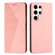 ForSamsung Galaxy S24 Ultra Diamond Splicing Skin Feel Magnetic Leather Phone Case - Rose Gold