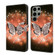 Samsung Galaxy S24 Ultra 5G Crystal 3D Shockproof Protective Leather Phone Case - Crystal Butterfly