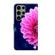 Samsung Galaxy S24 Ultra 5G Crystal 3D Shockproof Protective Leather Phone Case - Pink Petals