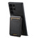 Samsung Galaxy S22+ 5G Suteni H02 Leather Wallet Stand Back Phone Case - Black