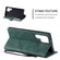 Samsung Galaxy S24 Ultra 5G Skin Feel Splicing Horizontal Flip Leather Phone Case - Green