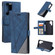 Samsung Galaxy S24 Ultra 5G Skin Feel Splicing Horizontal Flip Leather Phone Case - Blue