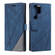 Samsung Galaxy S24 Ultra 5G Skin Feel Splicing Horizontal Flip Leather Phone Case - Blue