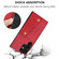 Samsung Galaxy S24 Ultra 5G Double Buckle Card Slots Magnetic Phone Case - Brown