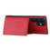 Samsung Galaxy S24 Ultra 5G Double Buckle Card Slots Magnetic Phone Case - Red